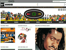 Tablet Screenshot of licensereggae.com